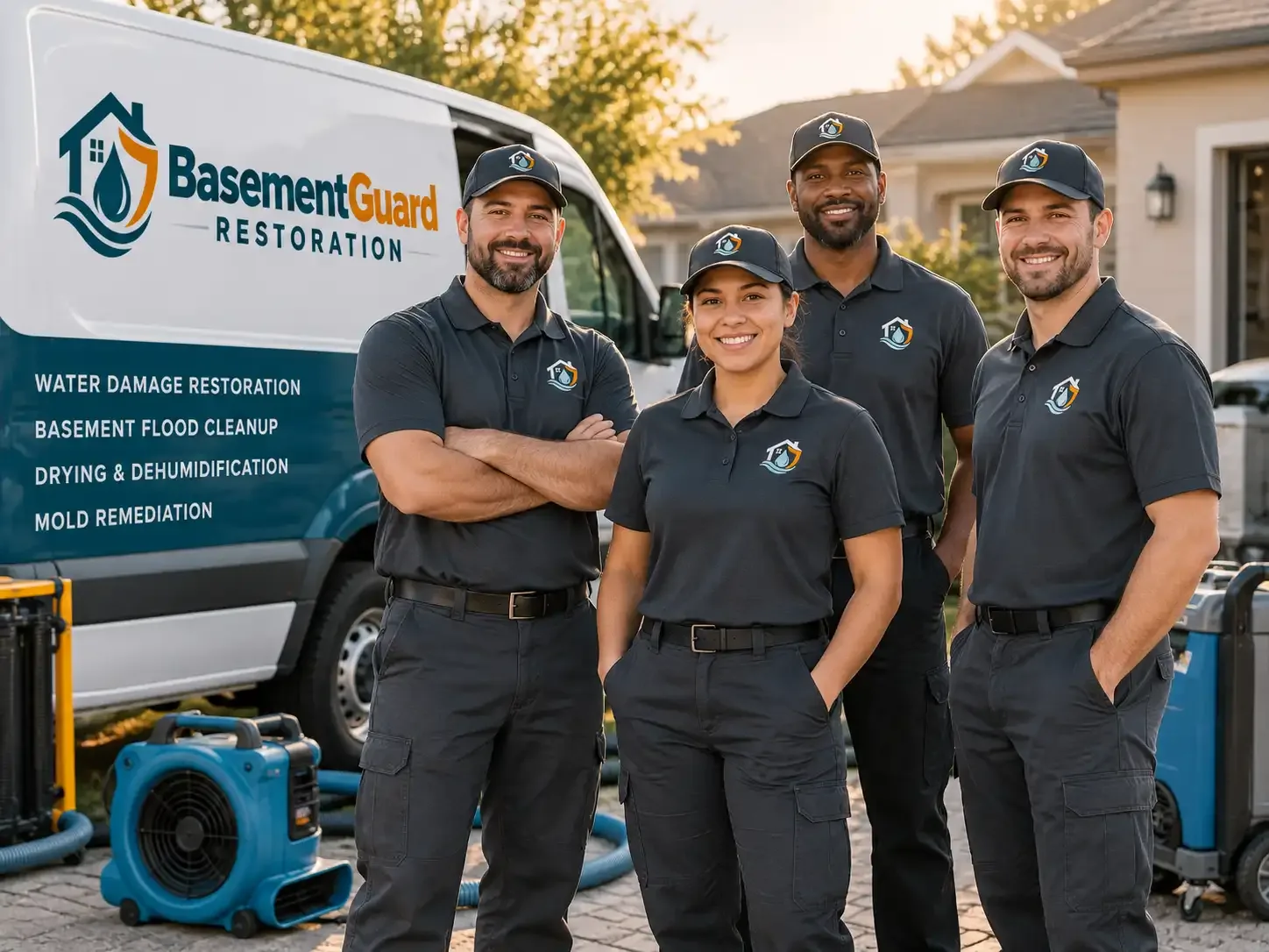 Basement Water Damage Restoration company in Pesotum, IL